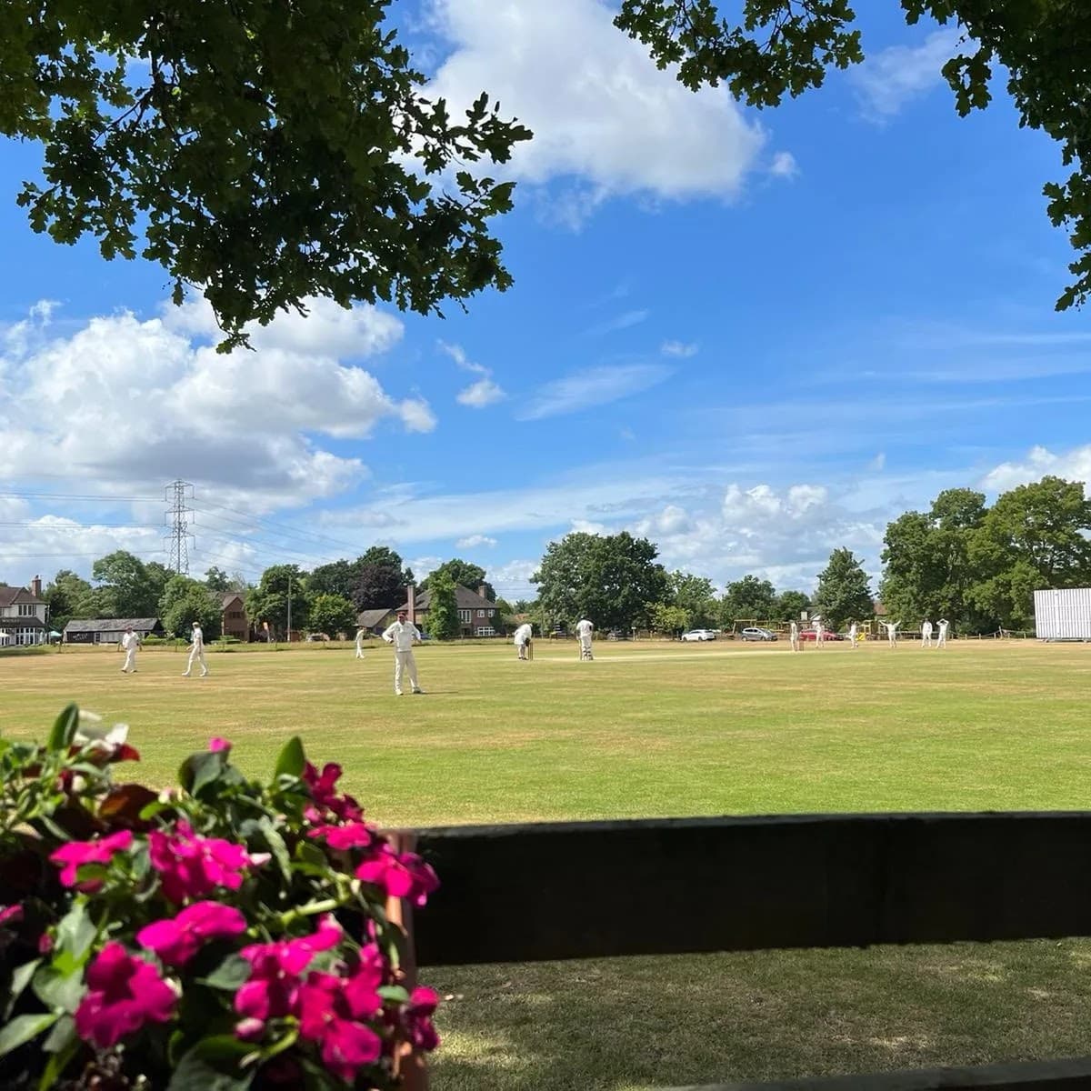 Masterclass de críquete no Eversley Cricket Club