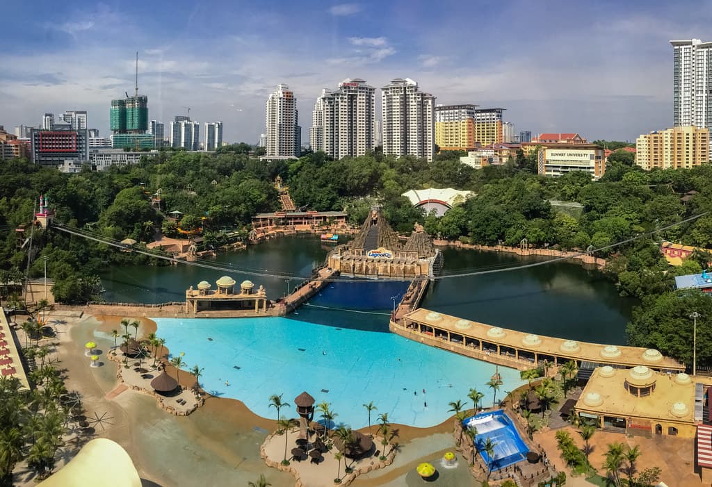 Theme park and water park day