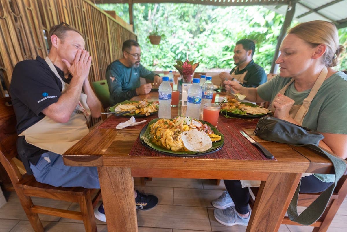 Agroecological farm and farm-to-table cooking