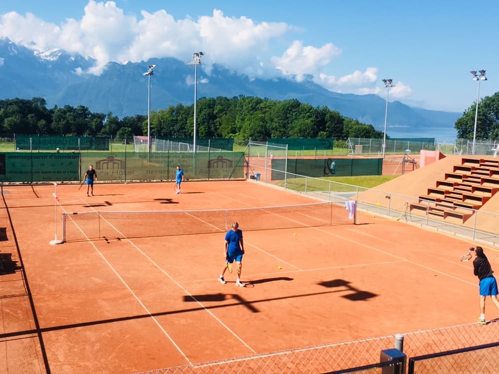 Tenis en el Veveysan Tennis Club