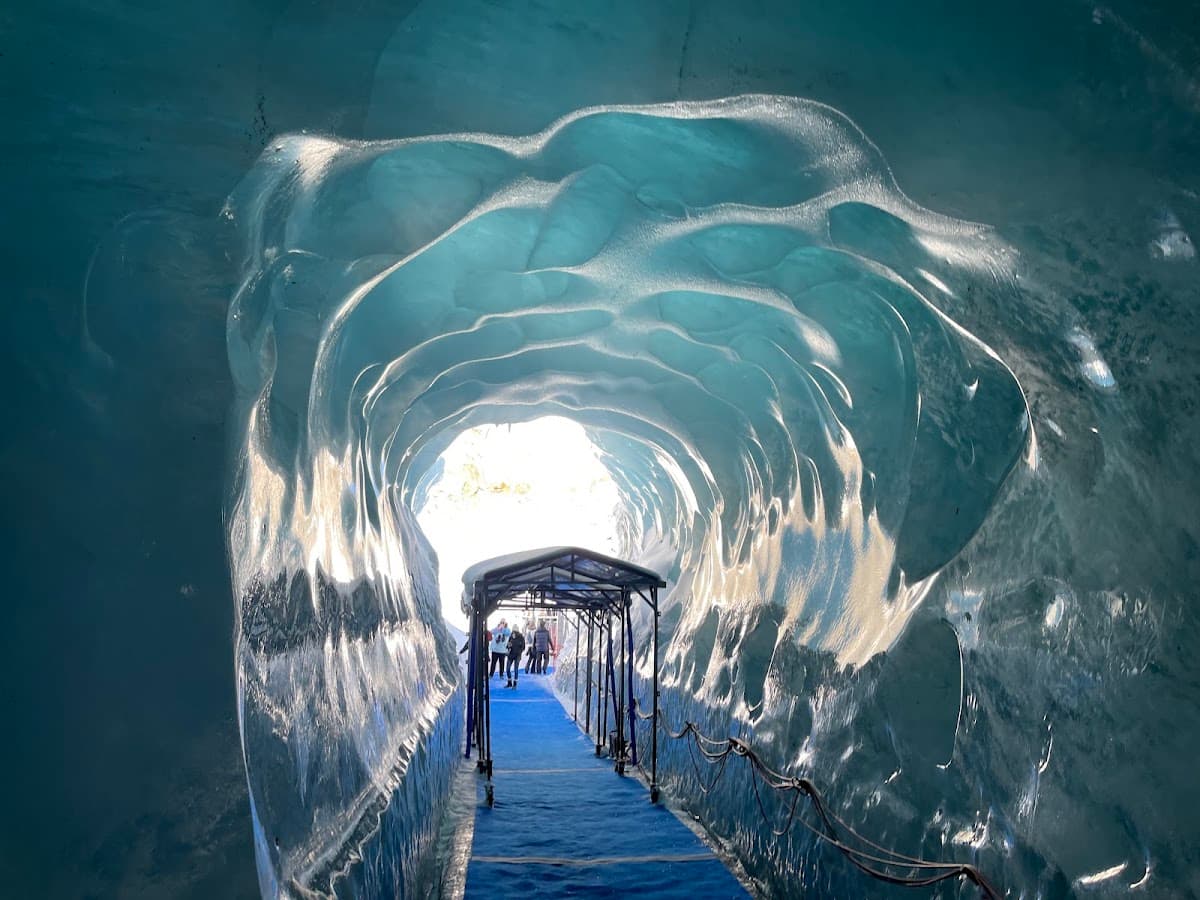 Chamonix ice caves