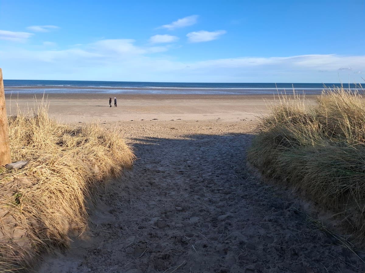 Evening on the St Andrews sands