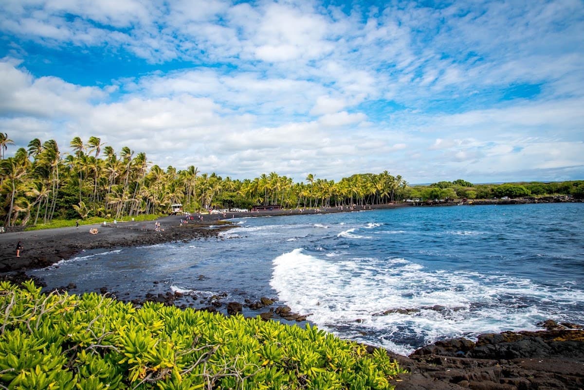 Beach investigation at Punaluʻu