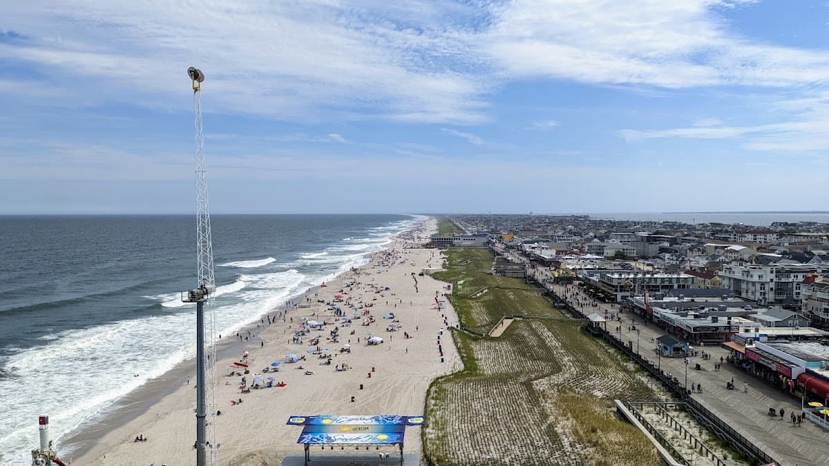 Jersey Shore beach day
