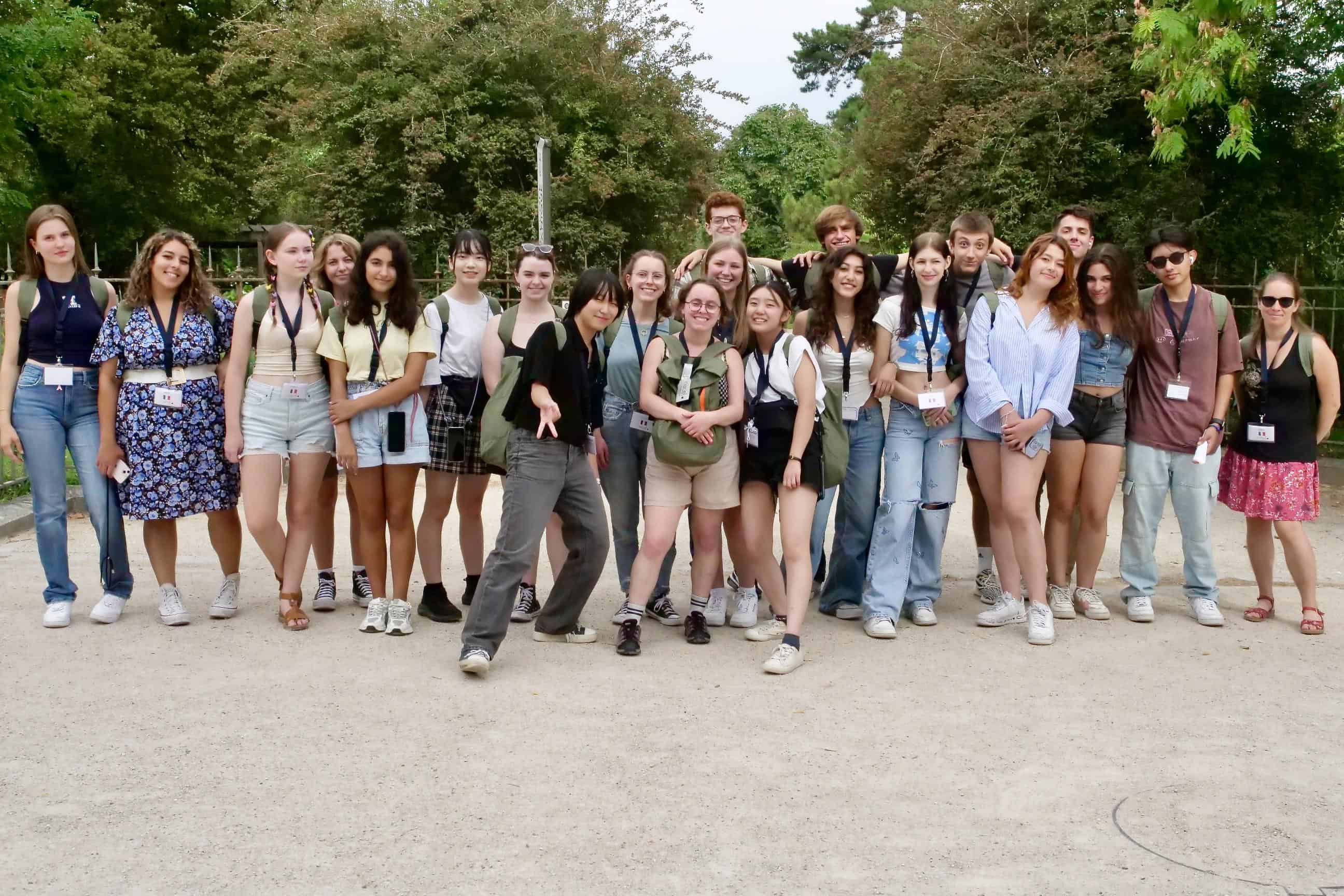 Französisches Sommercamp in Paris