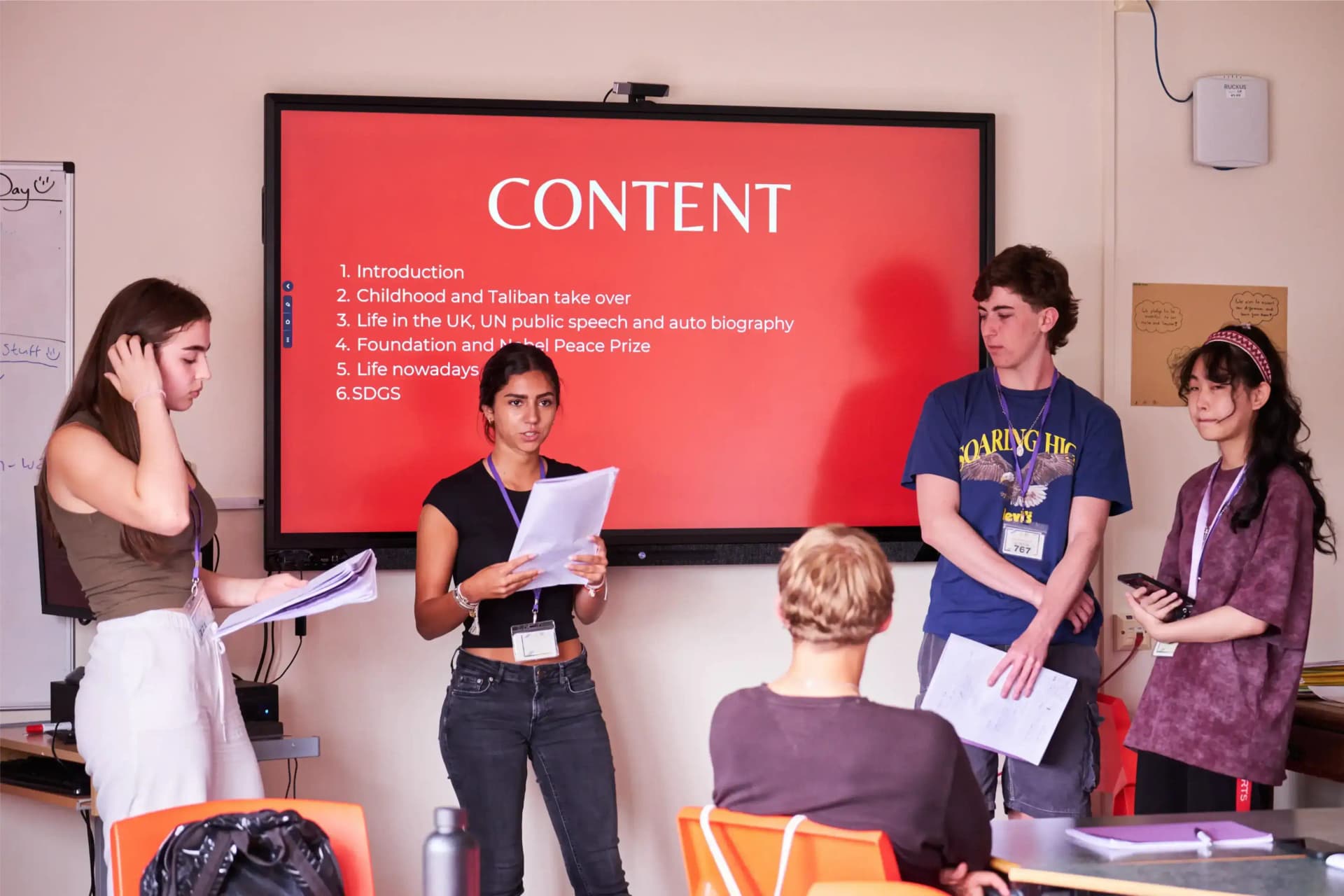 English Language Experience and Action