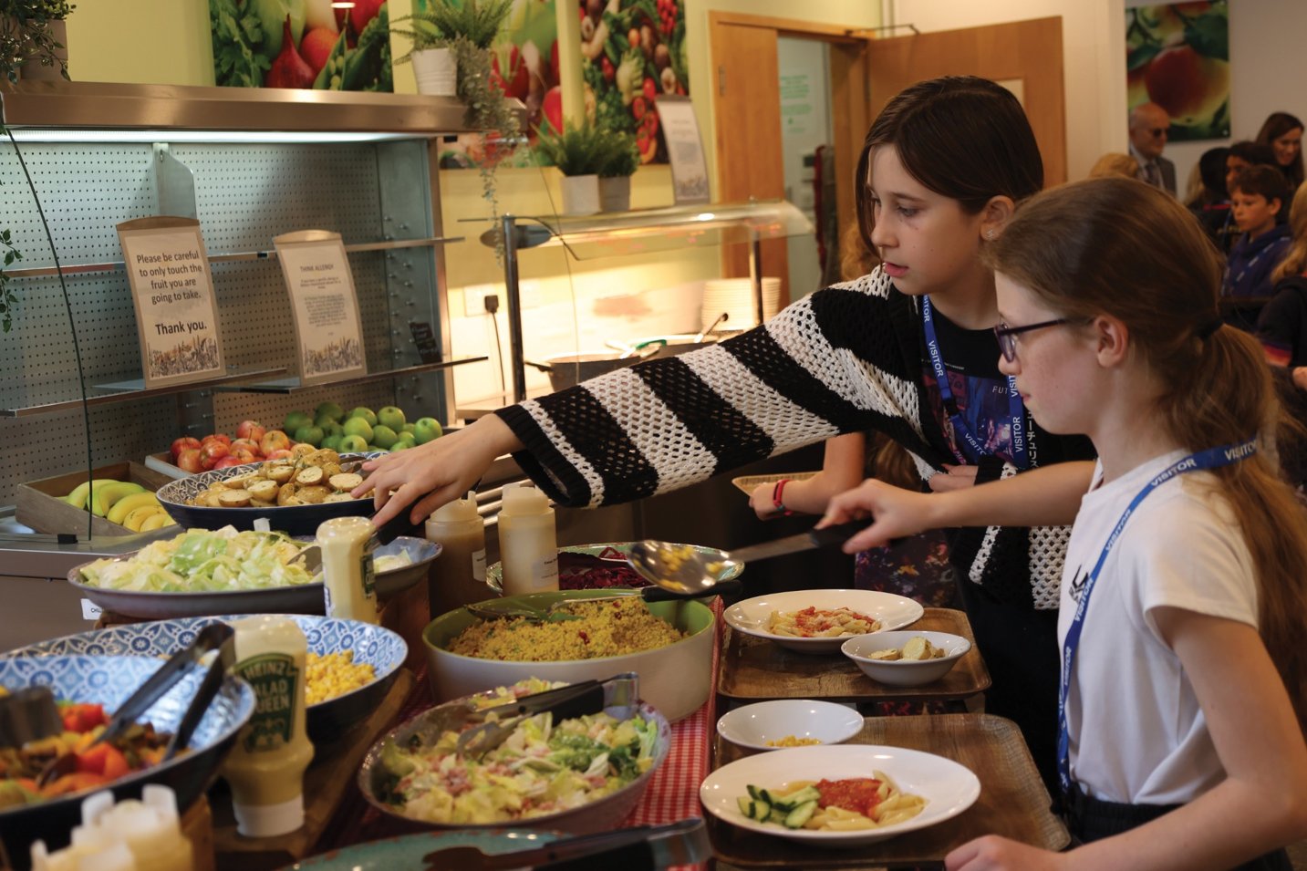 Resized Students Choosing Food 2